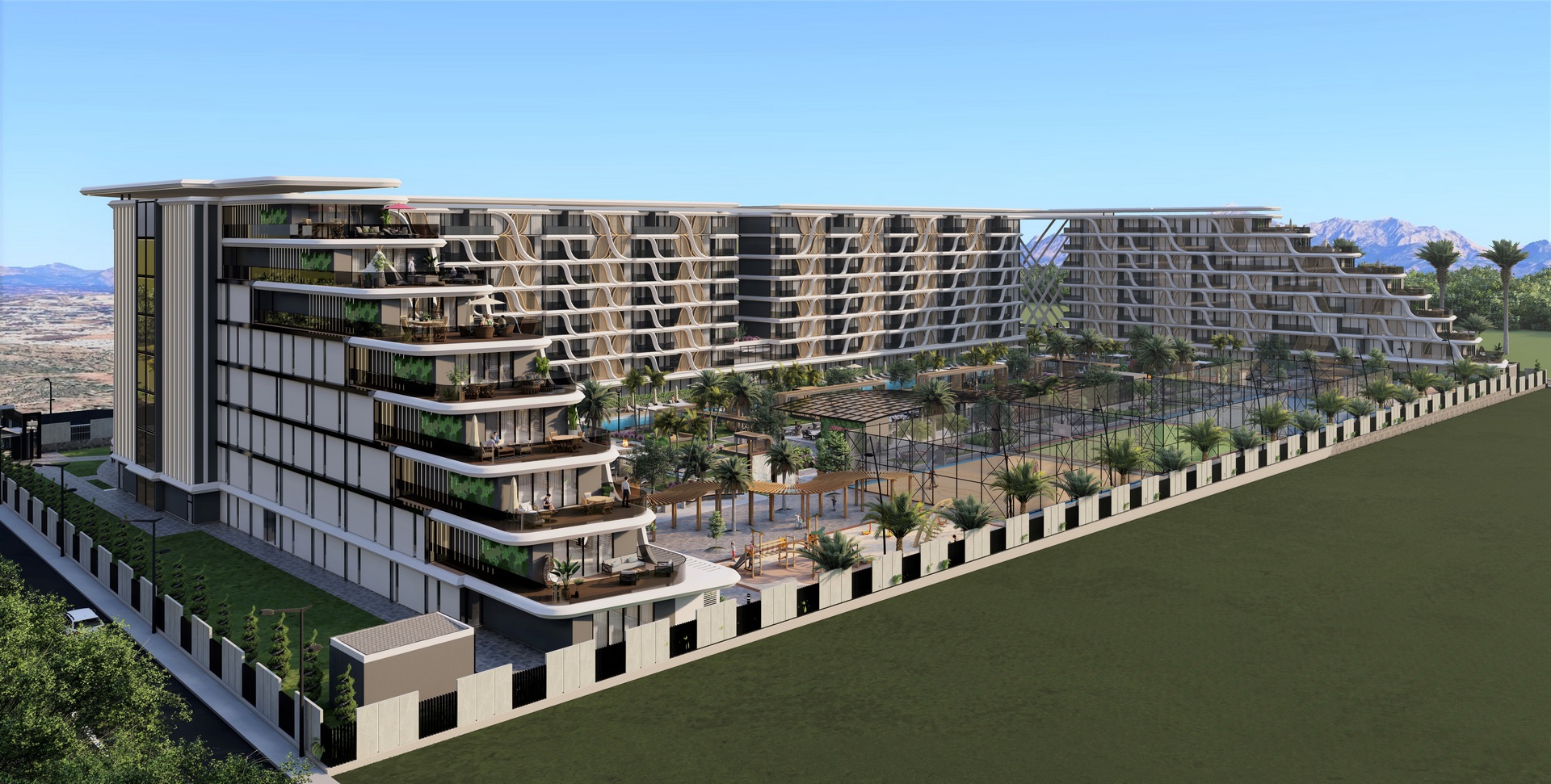 Image of Stylish elite apartments for sale in Altintas district for residence permit and citizenship